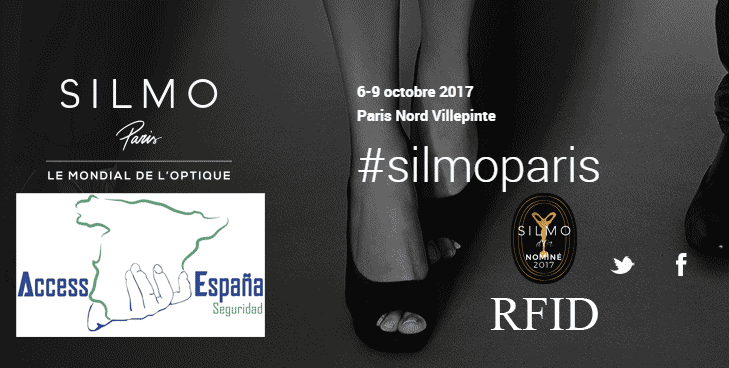 Silmo 2017 España Seguridad etiquetas gafas antihuto alarma bip precio antirrobo RFID